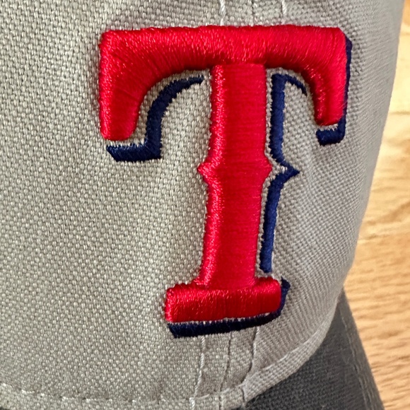 Texas Rangers KIDS Child MLB Genuine Merchandise Cap Hat Gray - Picture 4 of 12